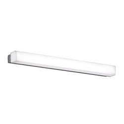 LED wall luminaire BOX 16/3200-60, IP44, 59cm, silver, 10.5W 4000K 800lm