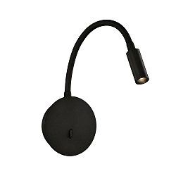 reading lamp LYON 16/3699 with switch, adjustable IP20, black