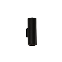 wall luminaire PIPE 16/3986-2 2 flames IP20, black