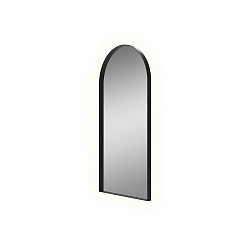 mirror with lighting GIORGIA 3994, black