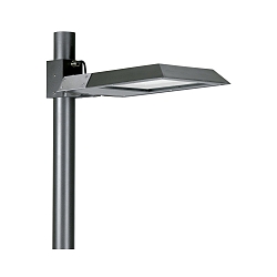 LED Vario III Mast light 0843 - floodlight optics, 1 flame, IP65, 56.6W 3000K 3800lm, tiltable +/- 45�, anthracite