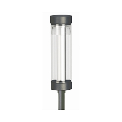 Outdoor LED Mast light Type No. 0847, IP54, 26.7W 3000K 3000lm, DALI dimmable, anthracite, clear