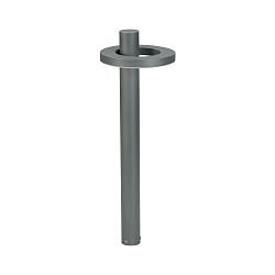 LED Bollard light Type No. 2093, light distributor in ring shape, IP54, 90cm, 16W 3000K 1600lm, rigid optics, anthracite