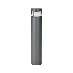 LED Path light Type No. 2232, IP54, height 70cm, 10W 3000K 900lm, cast alu / Opal glass, dimmable, anthracite