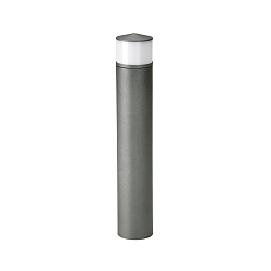 LED Path light Type No. 2240, IP44, height 58.5cm, 10W 3000K 900lm, cast alu / Acrylic glass, dimmable, anthracite