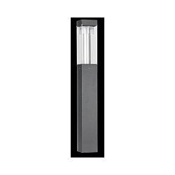 LED Path light Type No. 2267, asymmetrical 180�, IP54, height 100cm, 18.5W 3000K 2000lm, DALI dimmable, anthracite