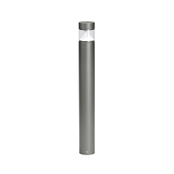 LED Path light Type No. 2295, 360� indirectly symmetrical, 9W 3000K 1000lm, aluminum / plastic clear + opal, anthracite