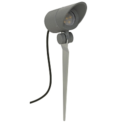 spike luminaire TYPE NO 2395 swivelling GU10 IP44, anthracite dimmable