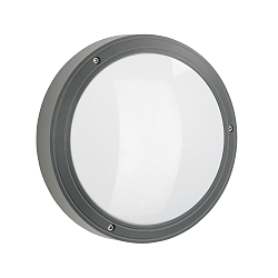 outdoor wall luminaire TYPE NO 6439 with motion detector IP65, anthracite, opal dimmable
