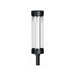 Outdoor LED Mast light Type No. 0847, IP54, 26.7W 3000K 3000lm, DALI dimmable, black matt