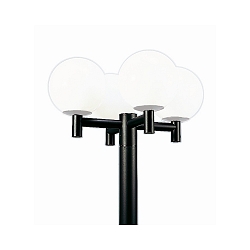 Outdoor Top � 6cm for 4 Ball luminaires (35/45cm), Type No. 1017, black