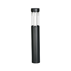 LED Bollard light Type No. 2267, asymmetrical 180�, IP54, height 100cm, 18.5W 3000K 2000lm, DALI dimmable, black matt