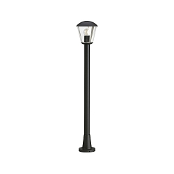 Path light Typ Nr. 4154, IP54, height 117.5cm, E27 QA55 max. 57W, aluminum / plastic clear, black matt