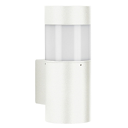 LED Outdoor Wall luminaire Type No. 0274, IP54 IK08, 9W 3000K 1000lm, glass opal, white