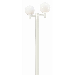 Outdoor Top � 6cm for 2 Ball luminaires (35/45/50cm), Type No. 1015, white