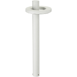 LED Bollard light Type No. 2093, Light distributor in ring shape, IP54, height 90cm, 16W 3000K 1600lm, rigid optics, white