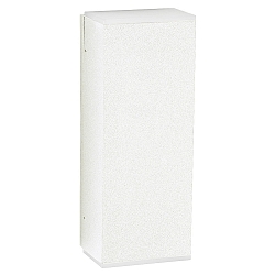 outdoor wall luminaire TYPE NO 2491 two-sided GU10 IP44, transparent, white dimmable