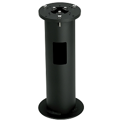 In-ground base Type No. 0010 for Floor and Path lights, with � 15cm flange, cast alu black