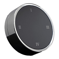 remote control RWTDBTBAGOS round, programmable, chrome, polished aluminium