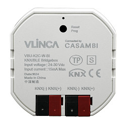 gateway GKNXBT programmable, KNX controllable, Bluetooth control signal output, white