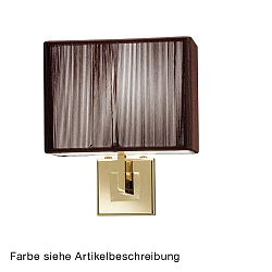 Wall luminaire AP CLAVIUS wall luminaire, E14, IP20, gold / sand