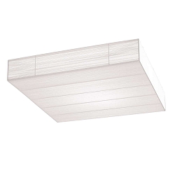 Ceiling luminaire PL CLAVIUS, 60x60cm, 3x E27, IP20, white