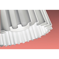 Ceiling luminaire PL SKIRT 070, E27, IP20, white