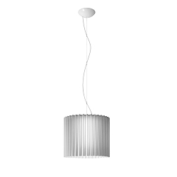 Pendant luminaire SP SKIRT 050, E27, IP20, white