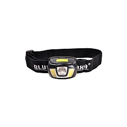 Blulaxa� LED Head lamp, Light range 120m, IP54, 3W 6000K 250lm, 2 switching levels, signal flashing mode