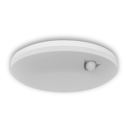 wall and ceiling luminaire HUMINA S round, with sensor, switchable IP54, white 