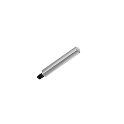 2-phase feeder C END-SMALL ALL-IN, matt chrome