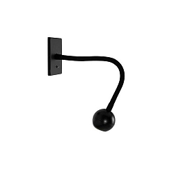 Recessed LED reading luminaire ARCUS, IP20, square, flex arm + switch, for cavity wall boxes, 4.5W 360lm 43�