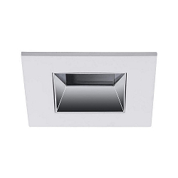 ceiling recessed luminaire ALTERO-S square, direct IP44, white dimmable