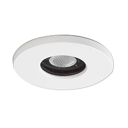 Outdoor LED light point, IP65, � 3.7cm, Plug&Play 700mA, 3W 300K 120lm 45�, structured white