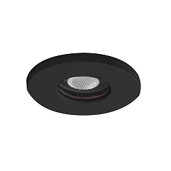 spot without reflector, black, transparent 