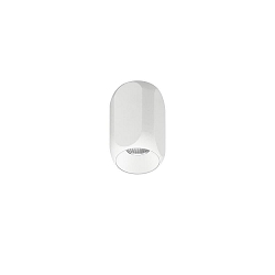 downlight PENCIL MINI cylindrical, surface-mounted version IP20, powder coated, white dimmable