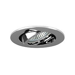 recessed luminaire IP20, chrome, glossy, transparent  3W 340lm 4000K 20-40� 20-40� CRI 80-89