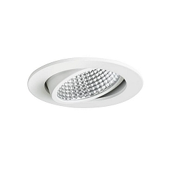 recessed luminaire IP20, glossy, transparent, white dimmable 12W 1280lm 4000K 20-40� 20-40� CRI 80-89