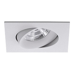 Recessed LED spot INDIWO83, IP20, round, 350mA, 5.5W 3000-1800K 550lm 36�, swivelling, dim2warm, white