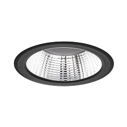 recessed luminaire IP20, glossy, opal, black 19W 1310lm 4000K CRI 90-100