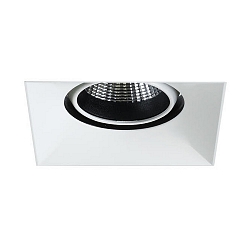 Recessed LED system spot COUPLED, 500mA, 9.4W 1800-3000K 920lm 34�, CRi >90, dim2warm, white