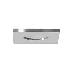 Recessed downlight STEAM for MR16 LED module, V4A, IP54, square, max. 14W, excl. driver, stainless steel