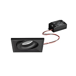 recessed luminaire swivelling IP20, white  7W 680lm 3000K 20-40� 20-40� CRI 80-89