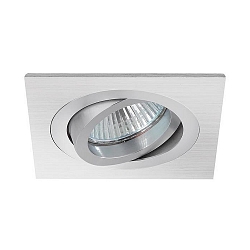 recessed luminaire IP20, glossy, transparent dimmable 6W 680lm 3000K 20-40� 20-40� CRI 80-89