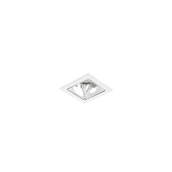 ceiling recessed luminaire APOLLO MICRO square, direct IP20, white dimmable