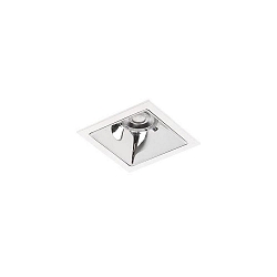 ceiling recessed luminaire APOLLO MINI square, direct IP20, white dimmable