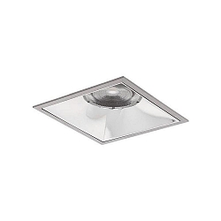 ceiling recessed luminaire APOLLO MAXI square, direct IP20, silver 