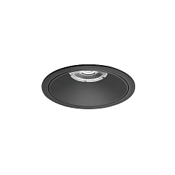 ceiling recessed luminaire DIOS MIDI round, direct IP20, black dimmable