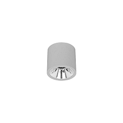 downlight APOLLO MINI smooth, round, switchable IP20, powder coated, silver 
