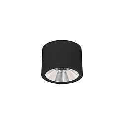 downlight APOLLO MIDI smooth, round, switchable IP20, powder coated, black 